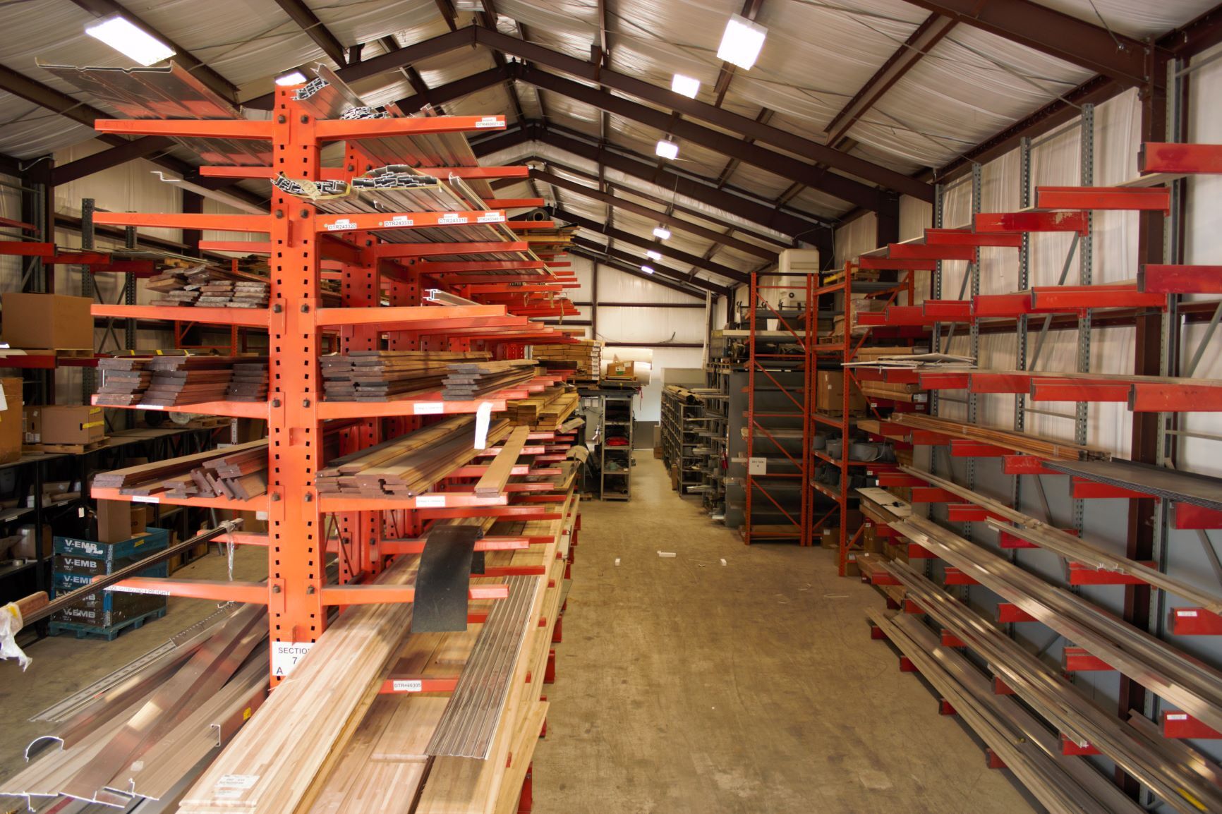 DTR parts warehouse